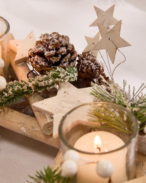 Dibor Shooting Star Christmas Candle Wreath
