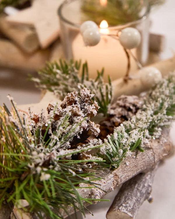 Dibor Shooting Star Christmas Candle Wreath