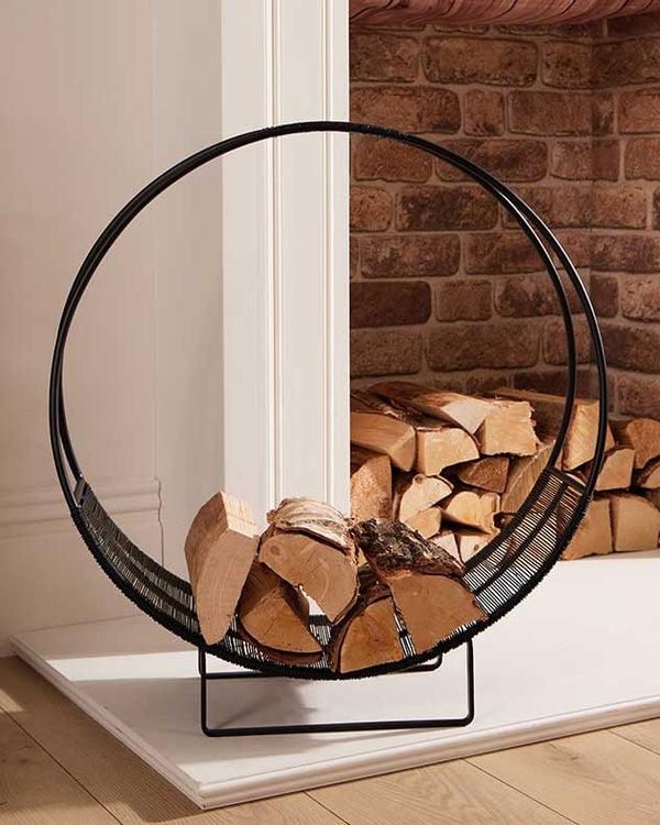 dibor Shoreditch Iron Log Holder