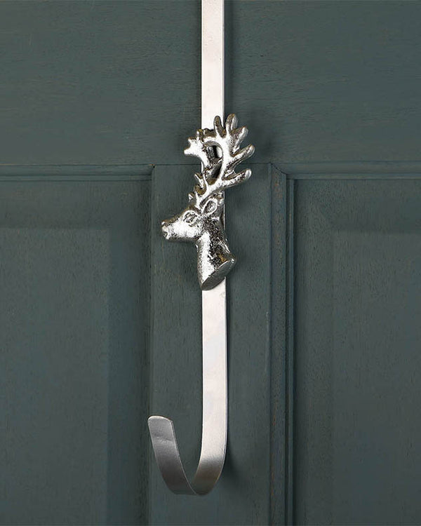 Dibor Silver Deer Wreath Hanger