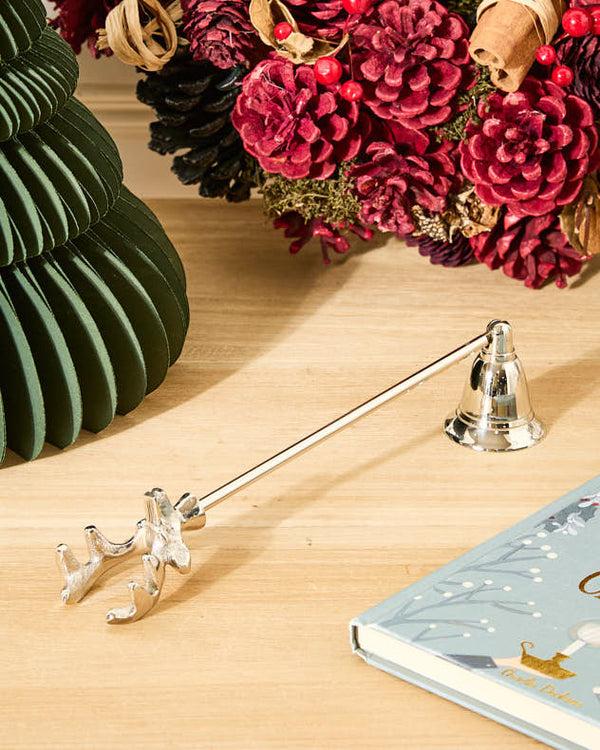 dibor Silver Stag Candle Snuffer