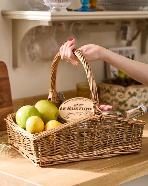Dibor Sloped Antique Wash Flower Trug