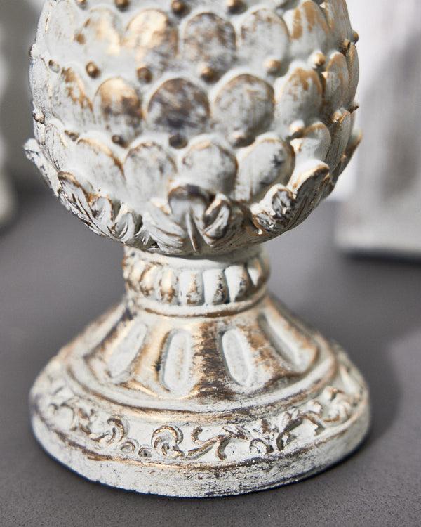 Dibor Small Antique Style Artichoke Statue