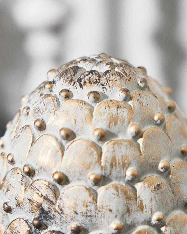 Dibor Small Antique Style Artichoke Statue