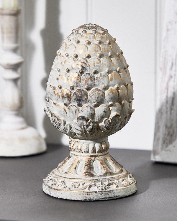 dibor Small Antique Style Artichoke Statue