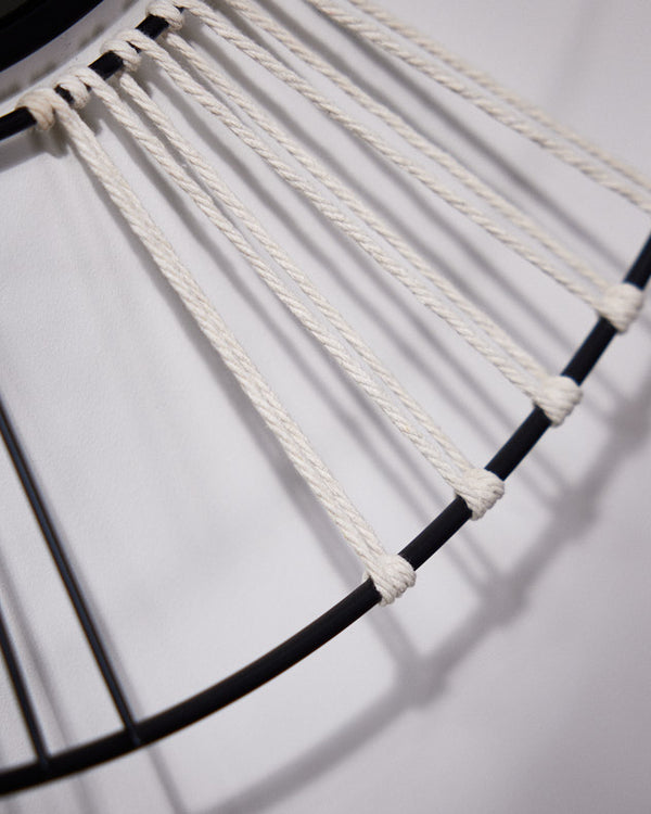 Dibor Sola Sunbeam Metal Wall Mirror