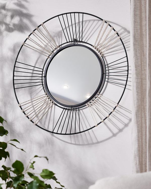 dibor Sola Sunbeam Metal Wall Mirror