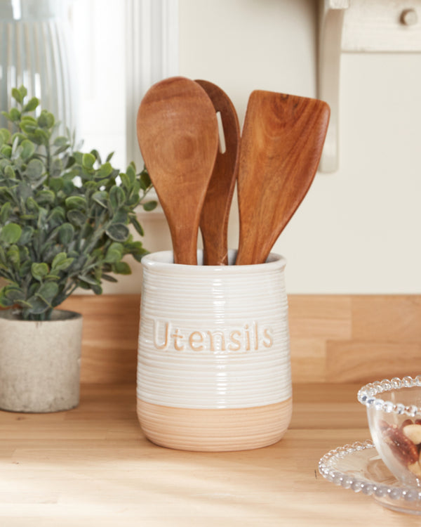 dibor Sorrento Rustic Utensil Pot