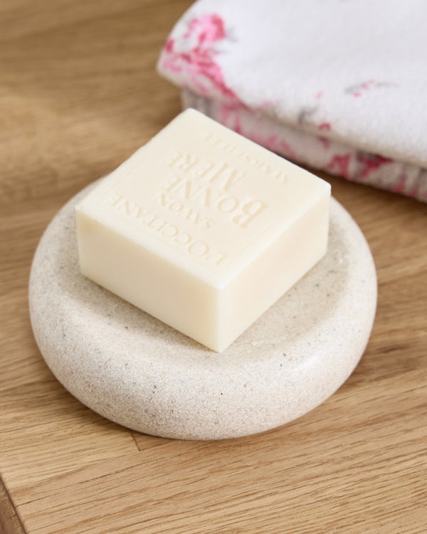 Dibor Speckled Beige Ceramic Soap Dish