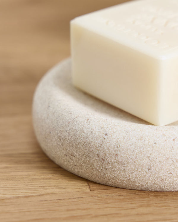 Dibor Speckled Beige Ceramic Soap Dish