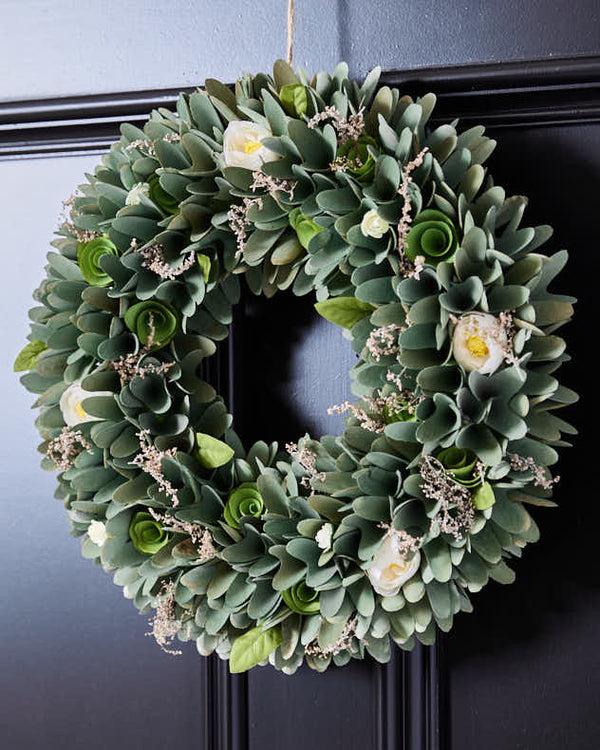 dibor Stockbridge Floral Wreath 42cm