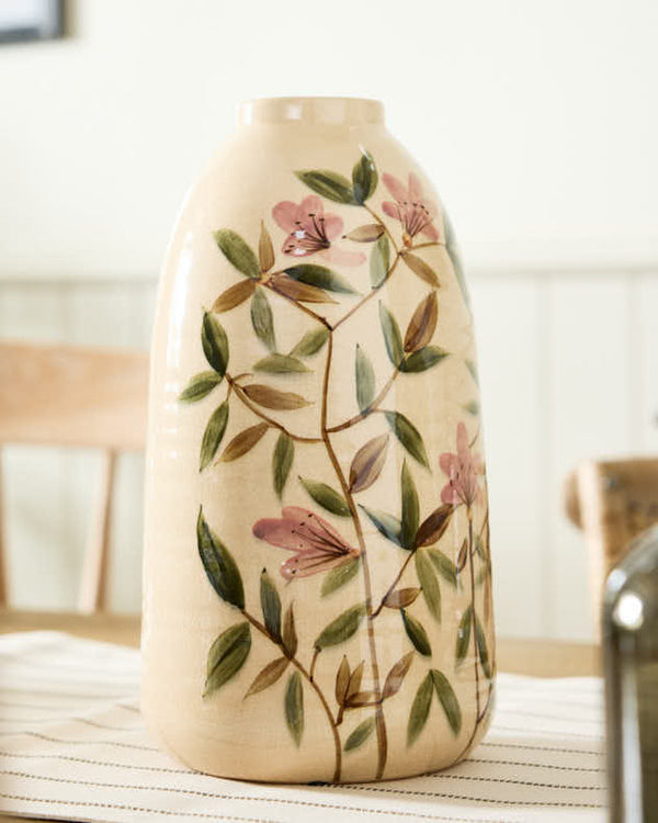 Dibor Summer Pink Floral Blossom Vase