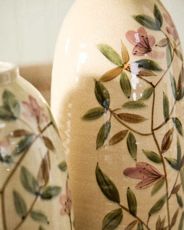 Dibor Summer Pink Floral Blossom Vase