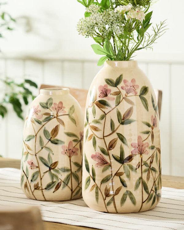 dibor Summer Pink Floral Blossom Vase