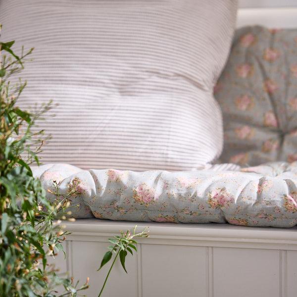 Dibor Summer Rose Bench Cushion