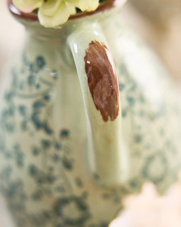 Dibor Tall Handled Ceramic Vase