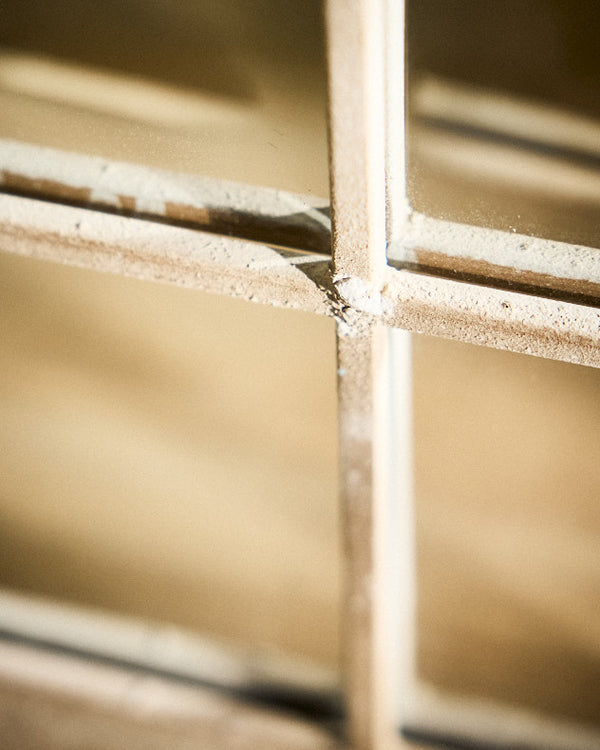 Dibor Tall Round Arch Window Mirror