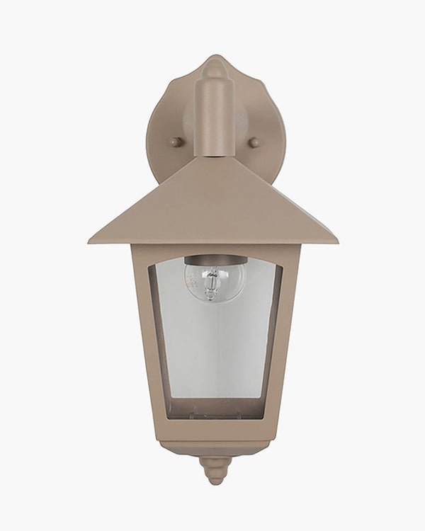 dibor Taupe Outdoor Wall Light