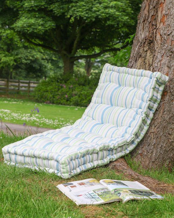 Dibor Tenby Stripe Garden Bench Cushion