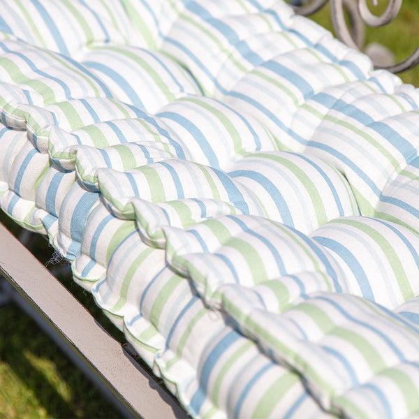 Dibor Tenby Stripe Garden Bench Cushion