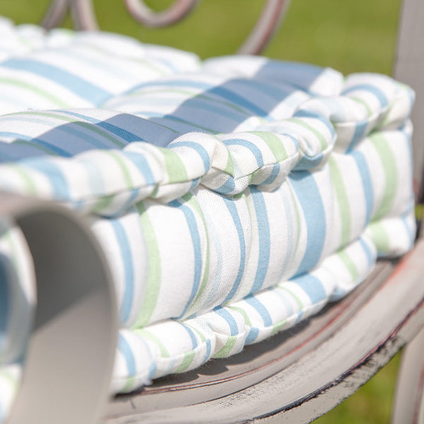 Dibor Tenby Stripe Garden Bench Cushion