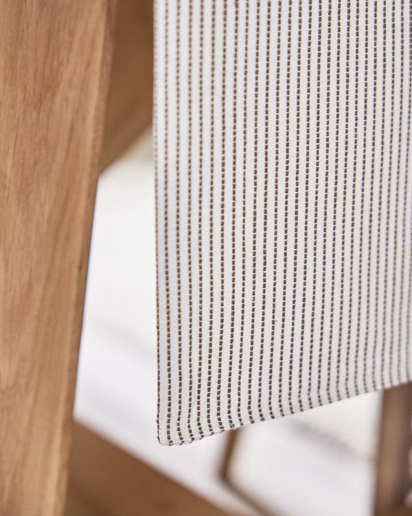 Dibor Ticking Stripe Cotton Table Runner