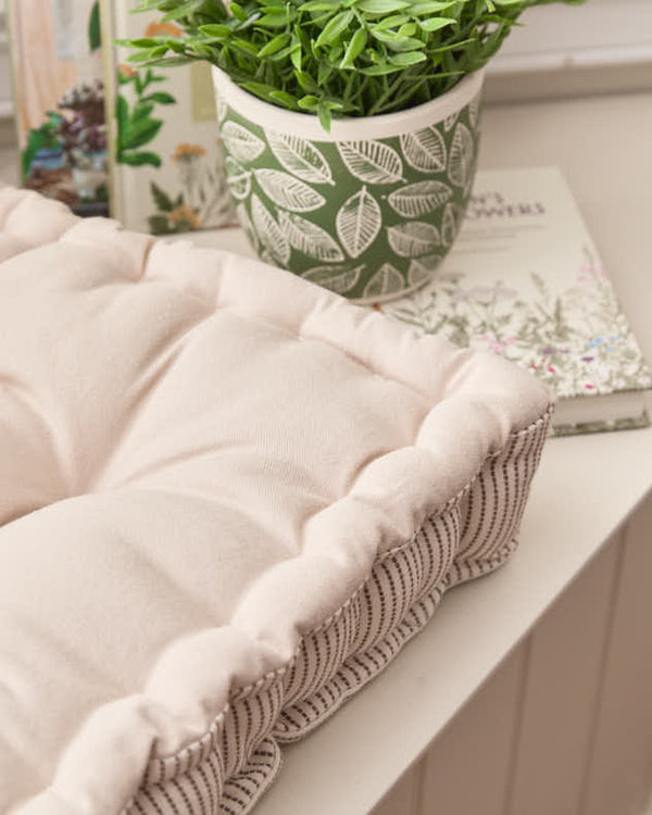 Dibor Ticking Stripe Indoor Bench Cushion
