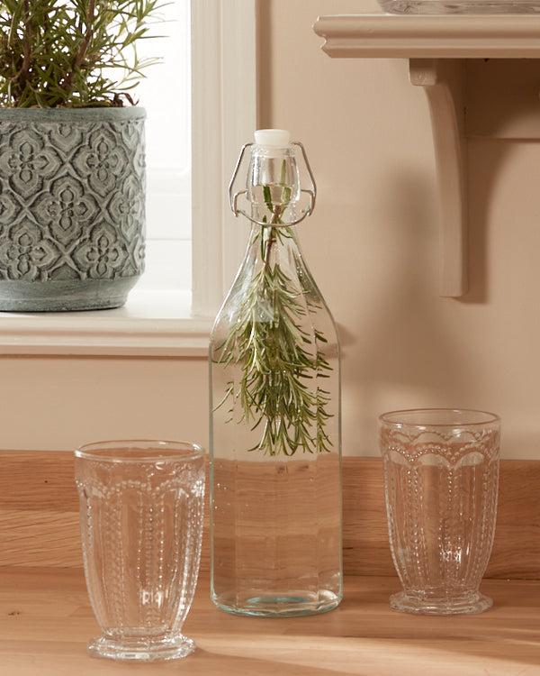 dibor Traditional Glass Bottle with Stopper