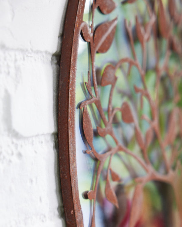 Dibor Tree Of Love Round Mirror
