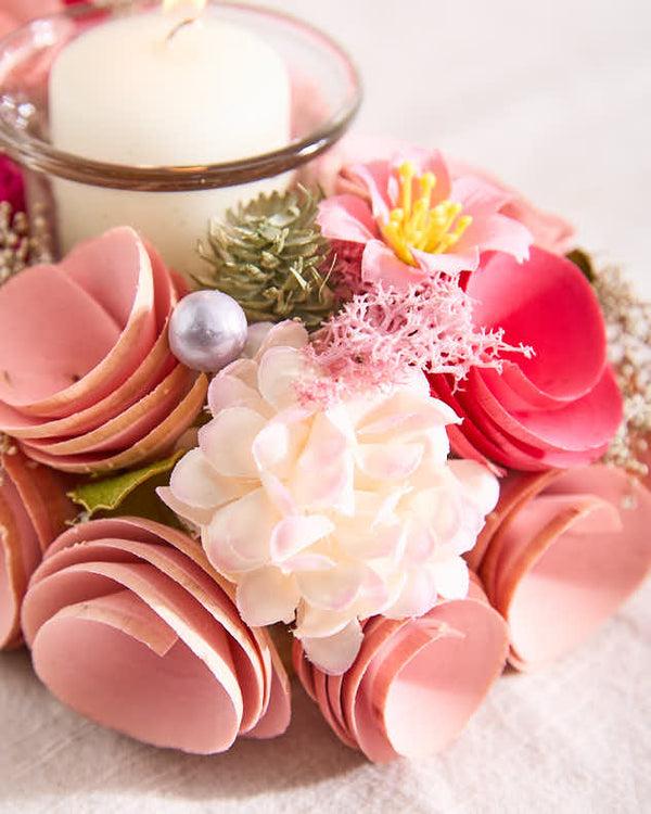 Dibor Triple Belford Floral Candle Holder