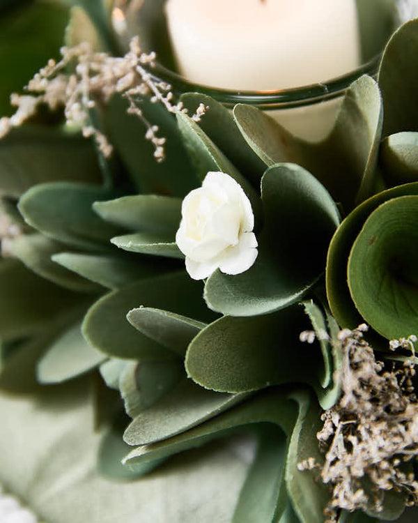 Dibor Triple Stockbridge Floral Candle Holder