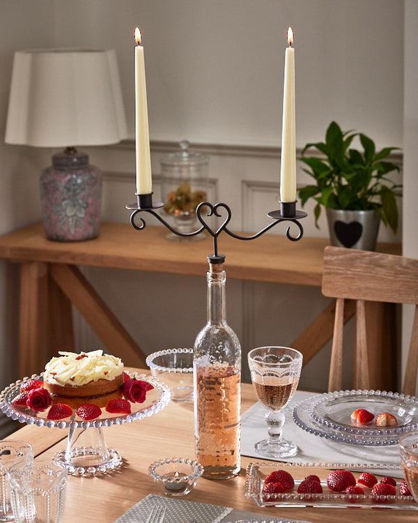 dibor Twin Candle Holder Bottle Stopper