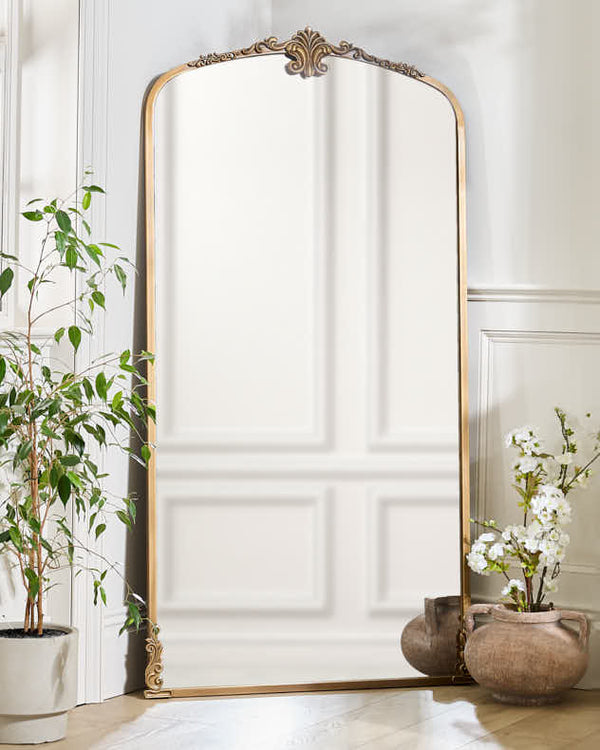 dibor Valence Ornate Tall Mirror