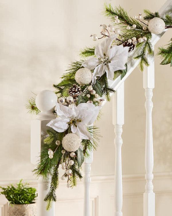 Dibor Valley Snowdrift Garland - 180cm