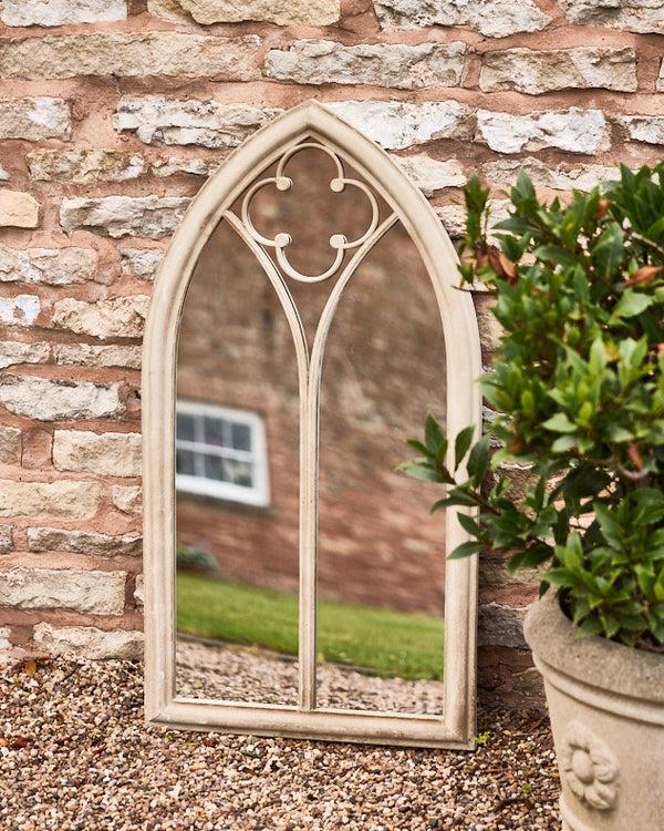 dibor Vienne Pointed Arch Window Mirror