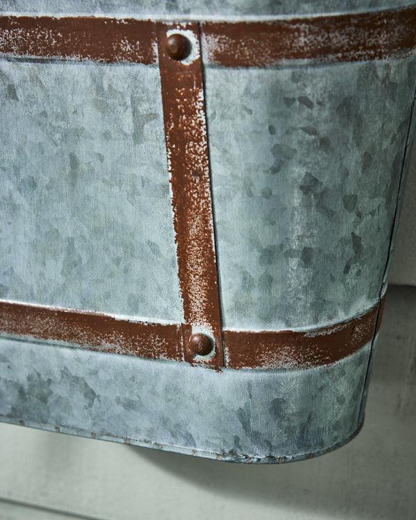 Dibor Vintage Effect Planter With Handle