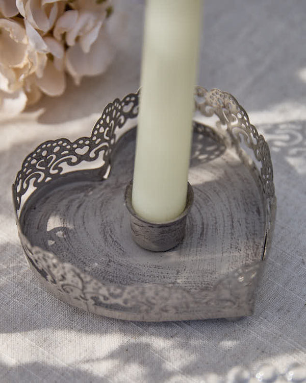 Dibor Vintage Heart Candle Holder
