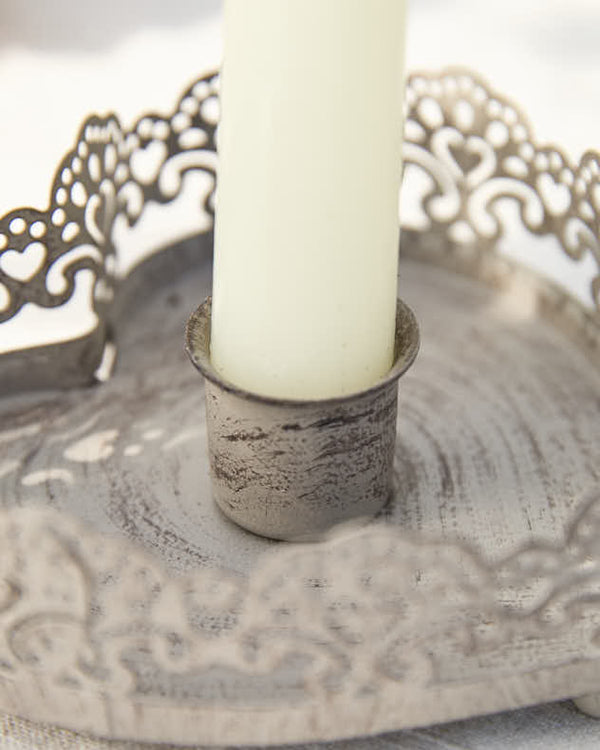 Dibor Vintage Heart Candle Holder