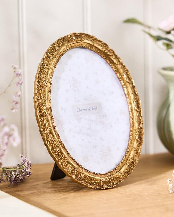 dibor Vintage Oval Picture Frame