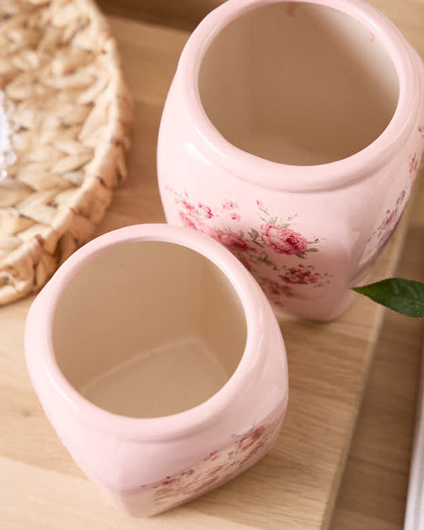 Dibor Vintage Rose Pink Vase