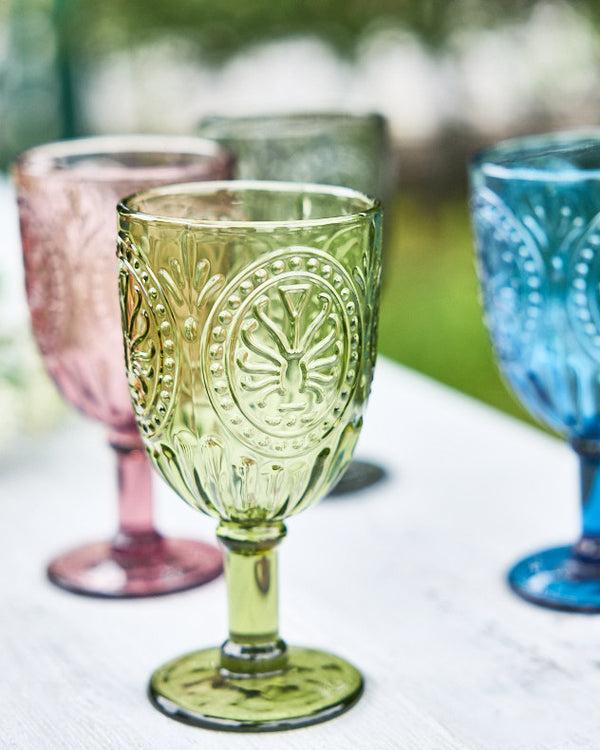 Dibor Vivaldi Coloured Glass Wine Goblets