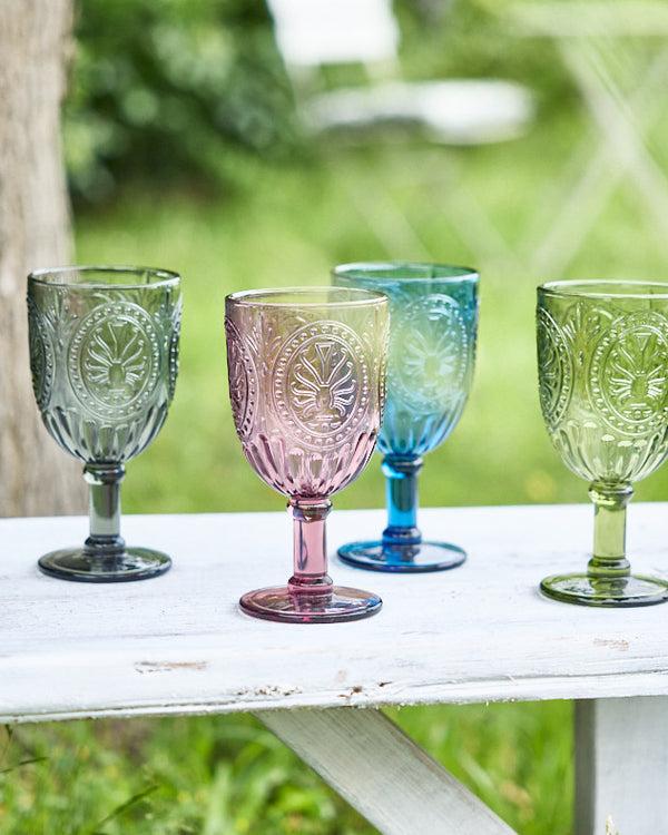 dibor Vivaldi Coloured Glass Wine Goblets