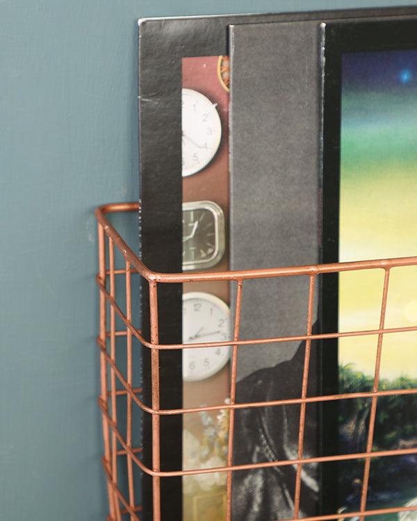 Dibor Wall Mounted Record Basket
