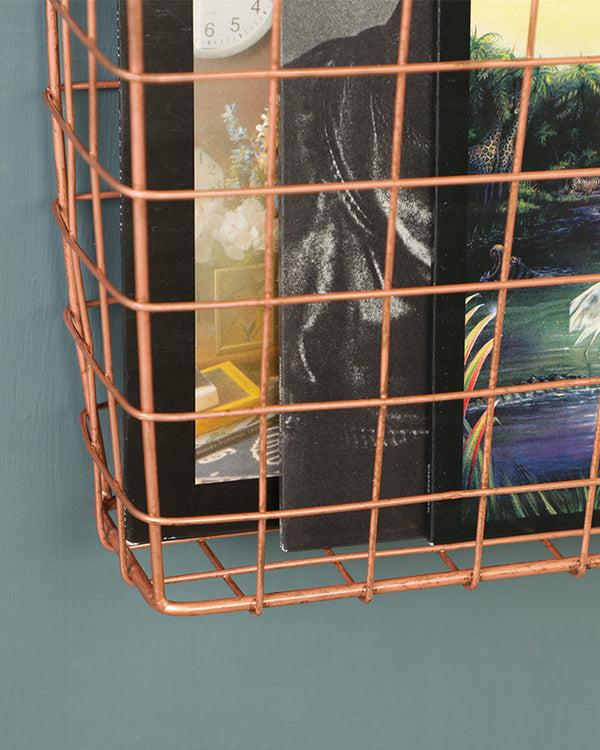 Dibor Wall Mounted Record Basket