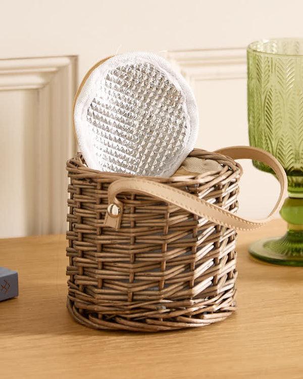 Dibor Wicker Champagne Cooler Basket