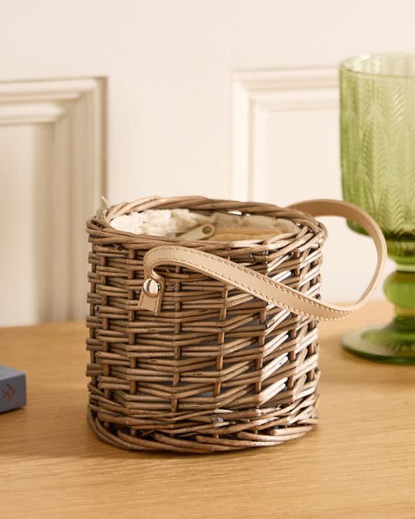 Dibor Wicker Champagne Cooler Basket
