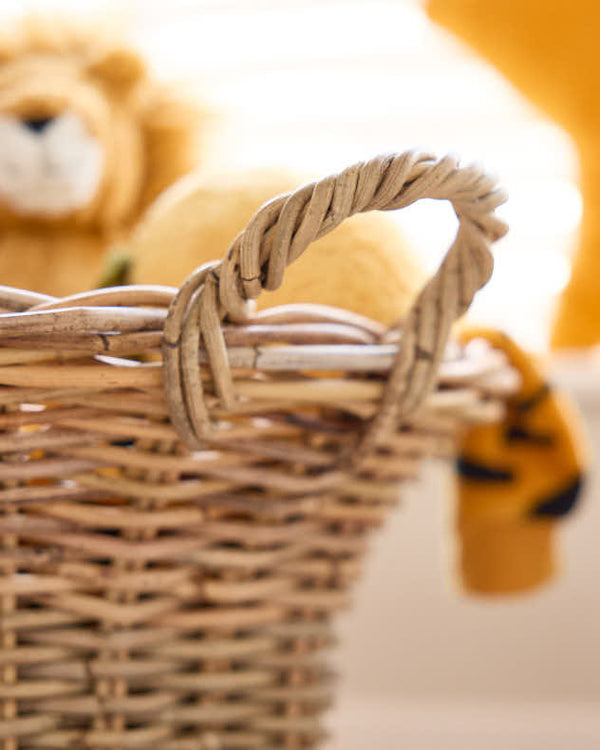 Dibor Wicker Toy Basket