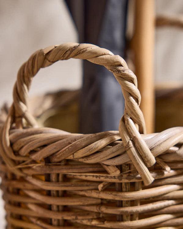 Dibor Wicker Umbrella Stand Basket