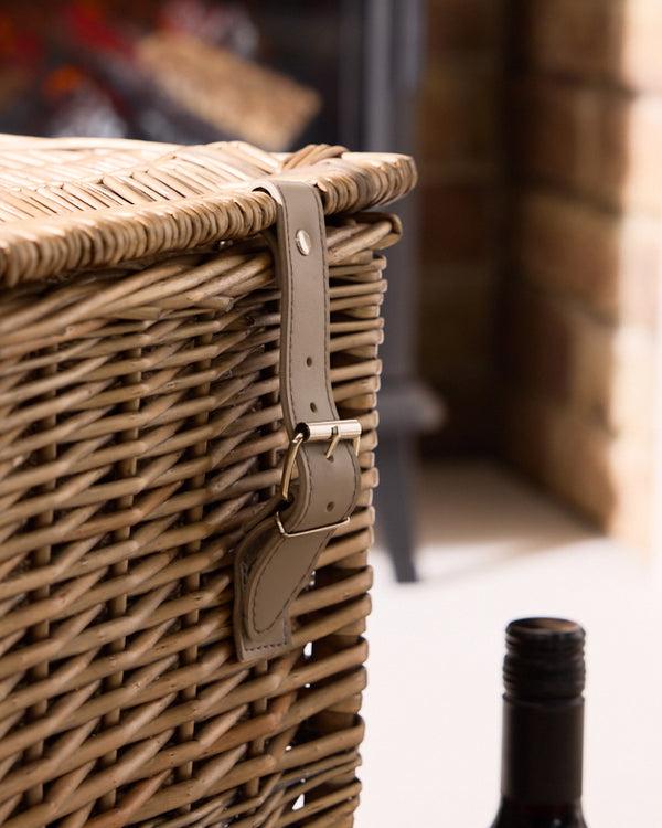Dibor Wicker Wine Bottle Basket