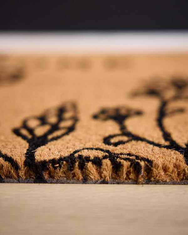 Dibor Wildflowers Welcome Door Mat